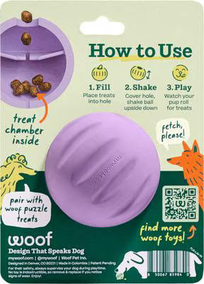 WOOF FORAGER FLYBALL LAVENDAR