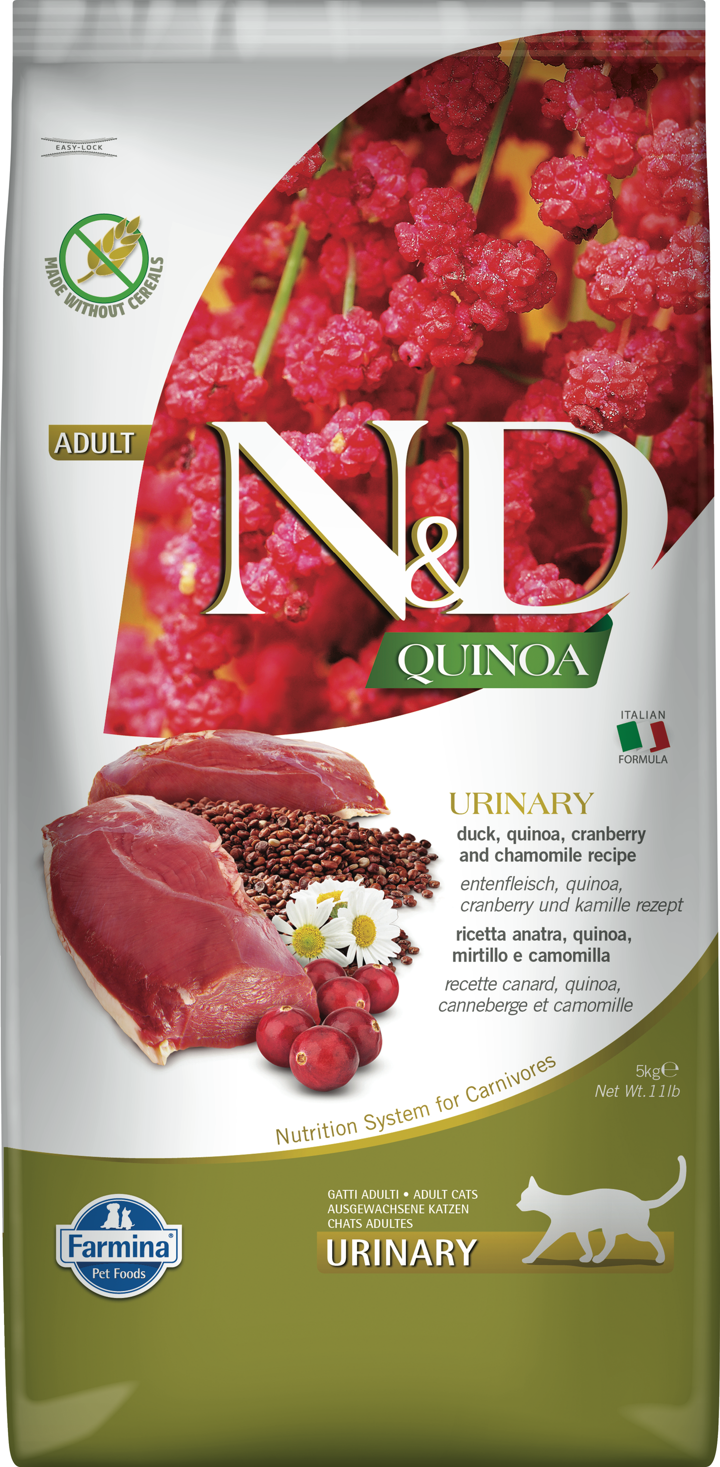 FARMINA CAT URINARY DUCK 3.3#