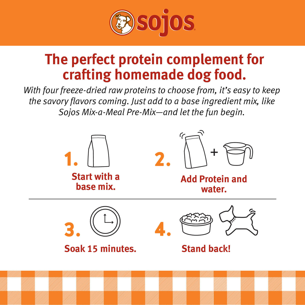 SOJOS GF DOG FD MIX BEEF 2#