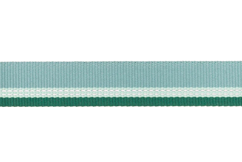 Ruffwear Top Rope™ Metal Buckle Dog Collar Strong Reflective Ballasted 20-26", River Rock Green