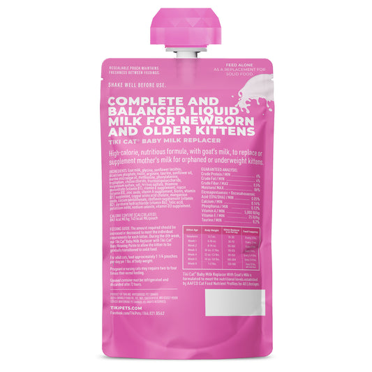 TIKI PET GOAT MILK REPLACEM 6Z