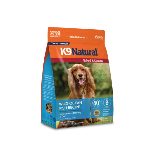 K9 NAT GF BAKED OCEAN FSH 3.5#