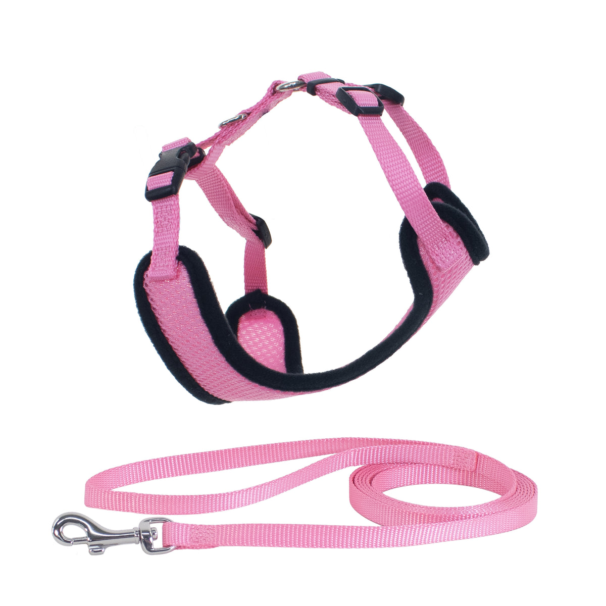 MESH HARNESS COMBO PINK XSM