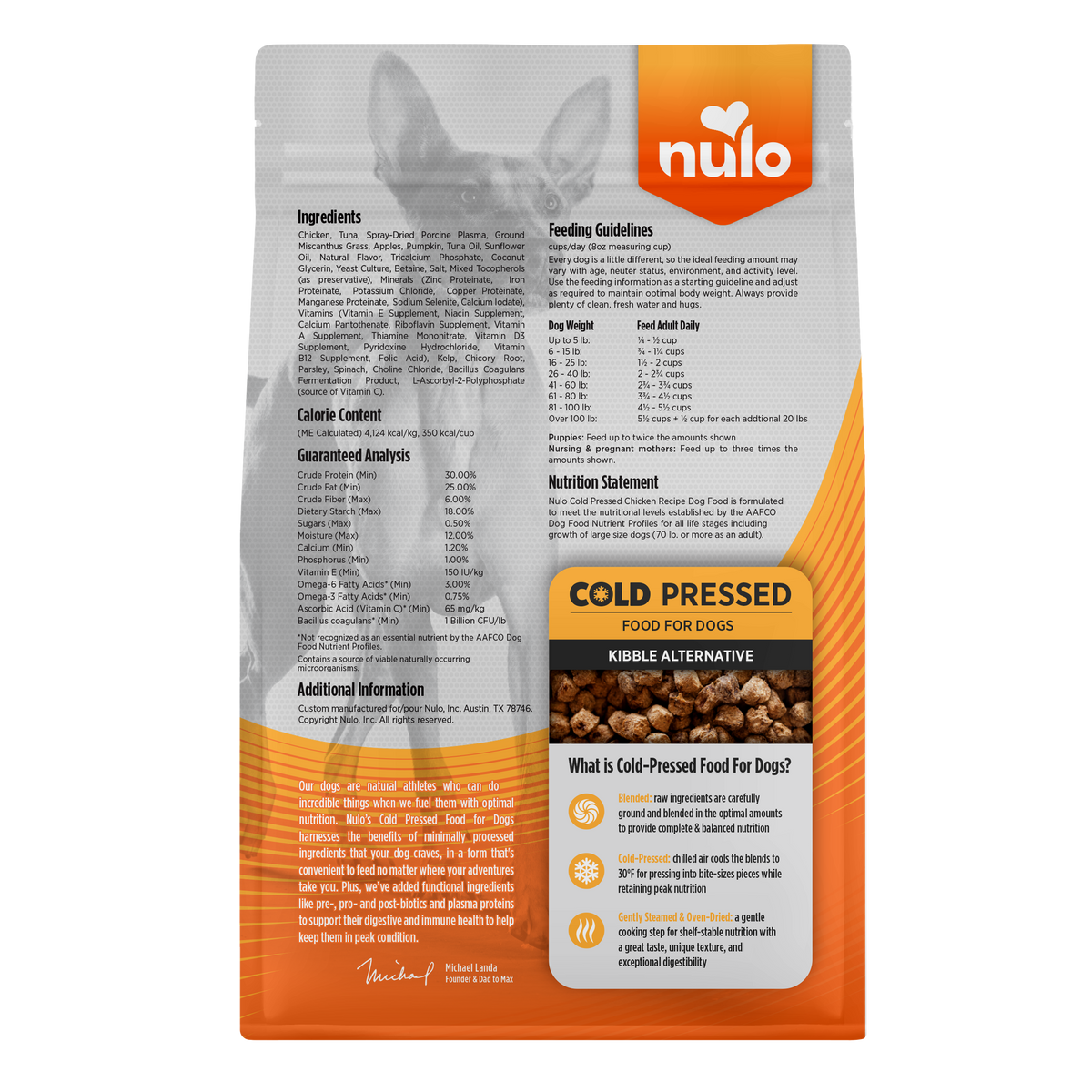 NULO COLD PRES CH 4# DOG