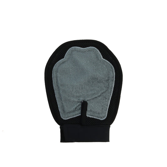 SAFARI GROOM MITT BLK GREY