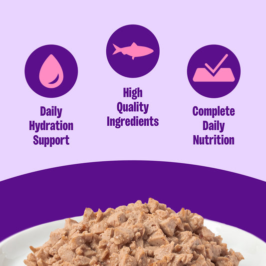 WELLNESS MINCED CAT SALMON 3Z