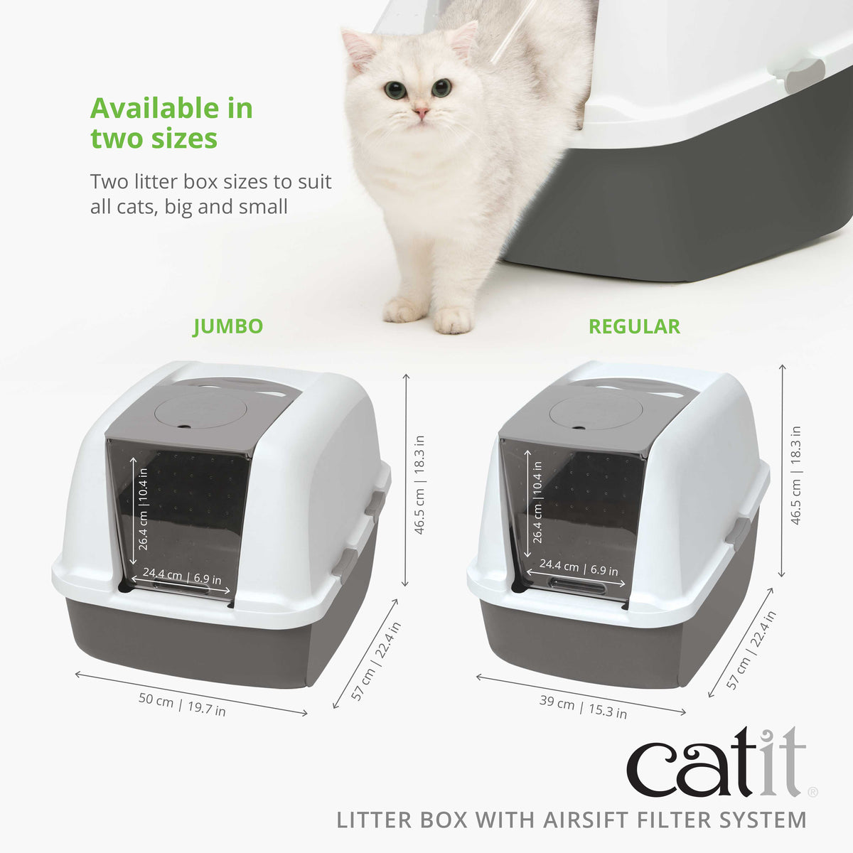 CATIT AIRSIFT LITER PAN L