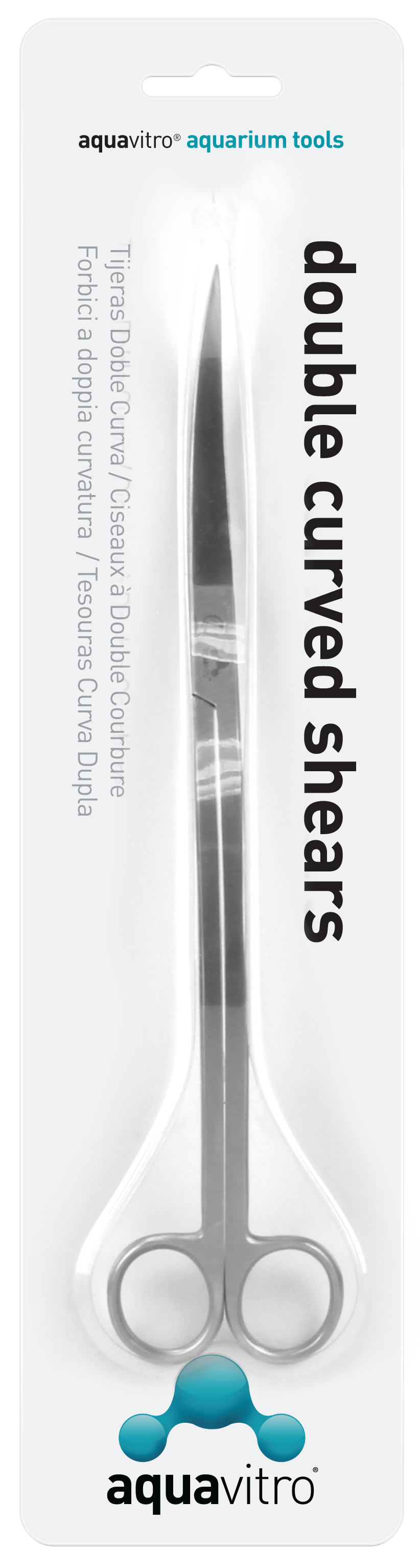SEACHEM AD DBL CURVED SHEARS