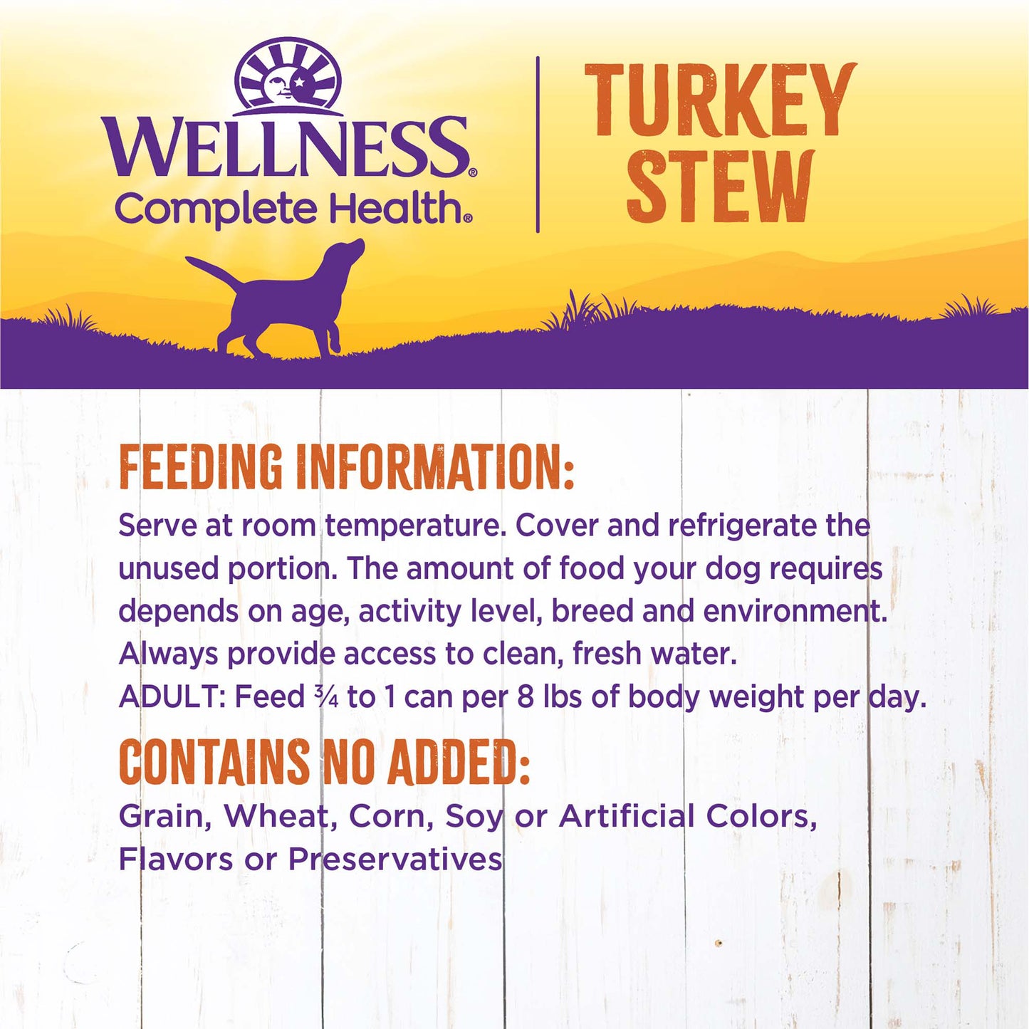 WELLNESS TURK STEW 12.5oz