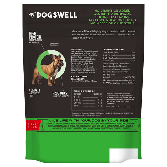 DOGSWELL GUT JERK MIN LAMB 4Z