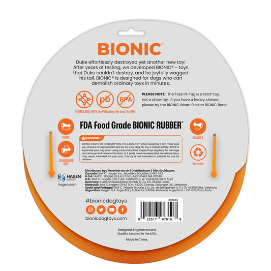 BIONIC TOSS-N-TUG 9" L