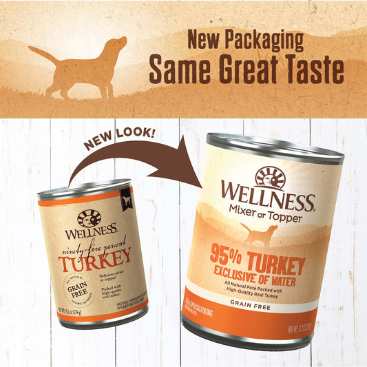 WELLNESS 95% TURKEY 13.2oz