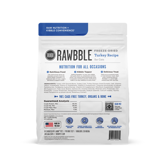 BIXBI CAT RAWBBLE FD TRK 10Z