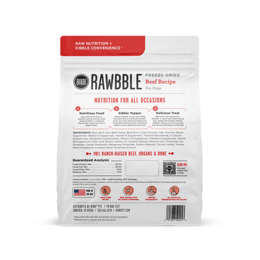 BIXBI FD RAWBBLE BF 12Z