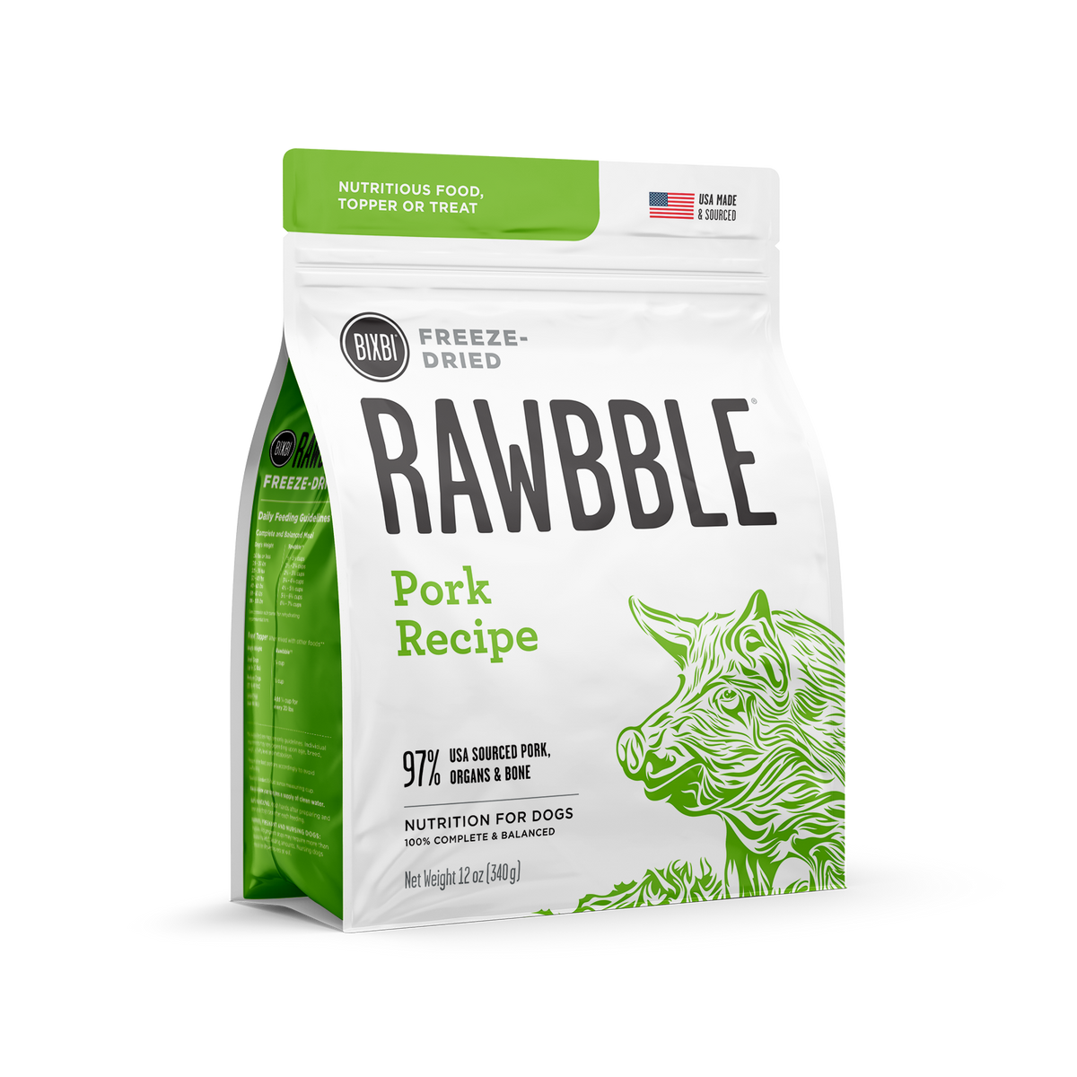 BIXBI FD RABBLE PORK 12Z