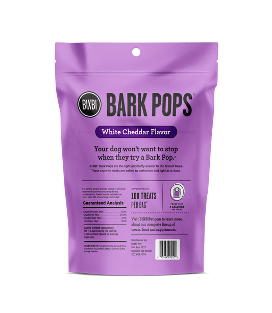 BIXBI BARK POP WHT CHD TRT 4Z