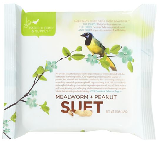 PB-SUET mealworm+peanut 12oz