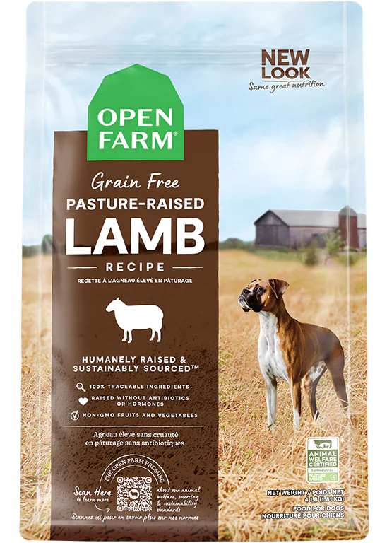 OPEN FARM GF PASTURE LAMB 4#