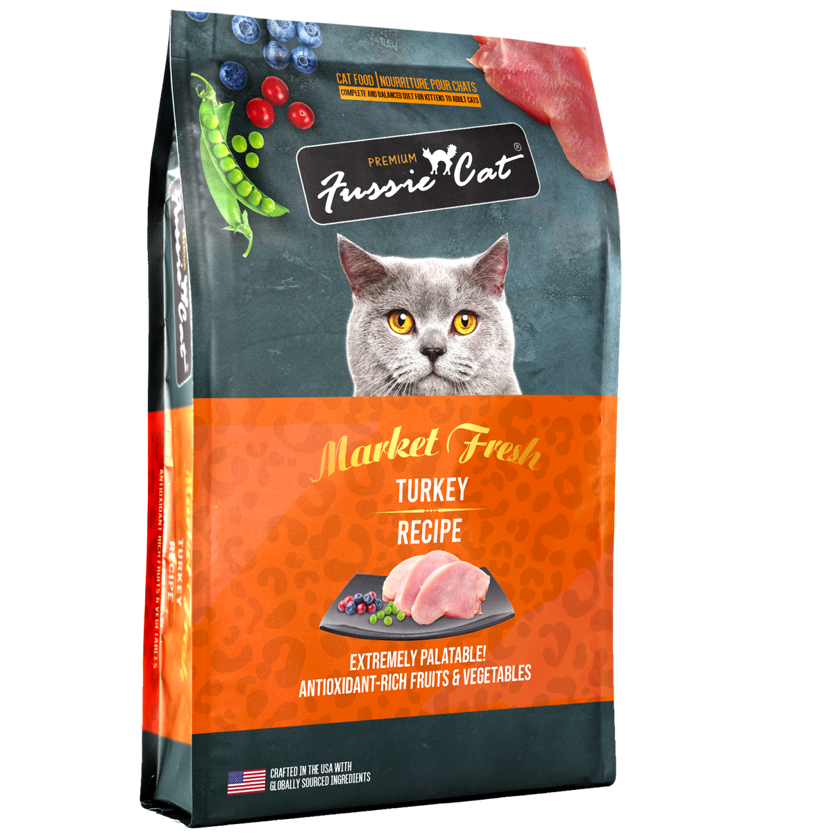 FUSSIE CAT FRESH TURKEY 10#
