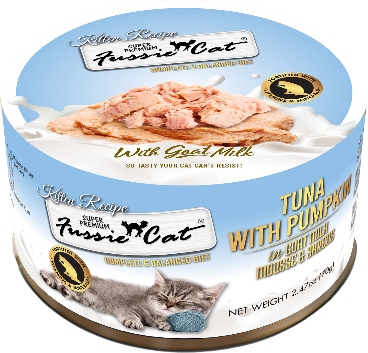 FUSSIE CAT TUNA/PUMP/GOAT 2.47