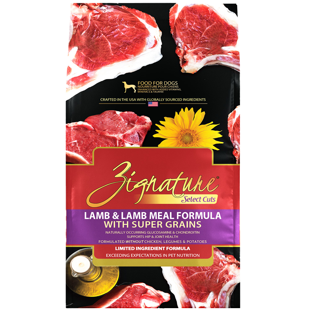 ZIGNATURE SLCT CUTS LAMB 25#