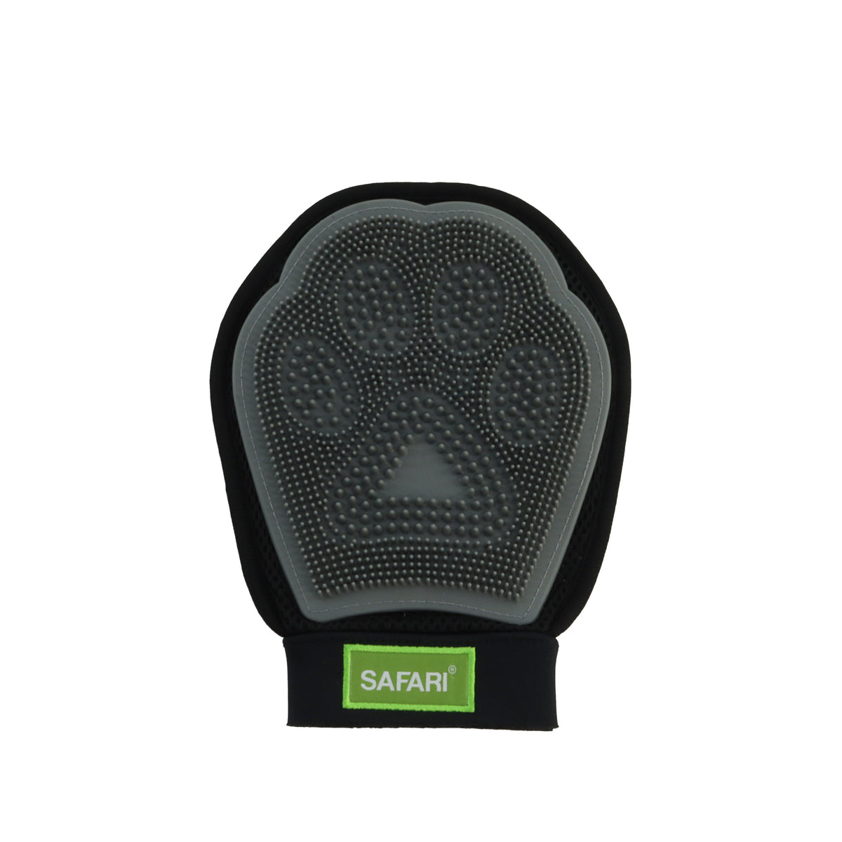 SAFARI GROOM MITT BLK GREY