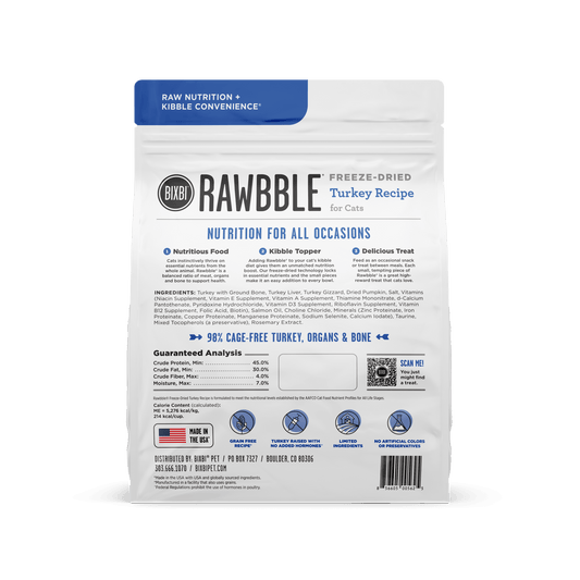BIXBI CAT RAWBBLE FD TRK 10Z - RJ Paddywacks