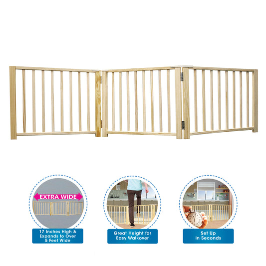 FOUR PAWS 3 PANEL GATE 17X30X