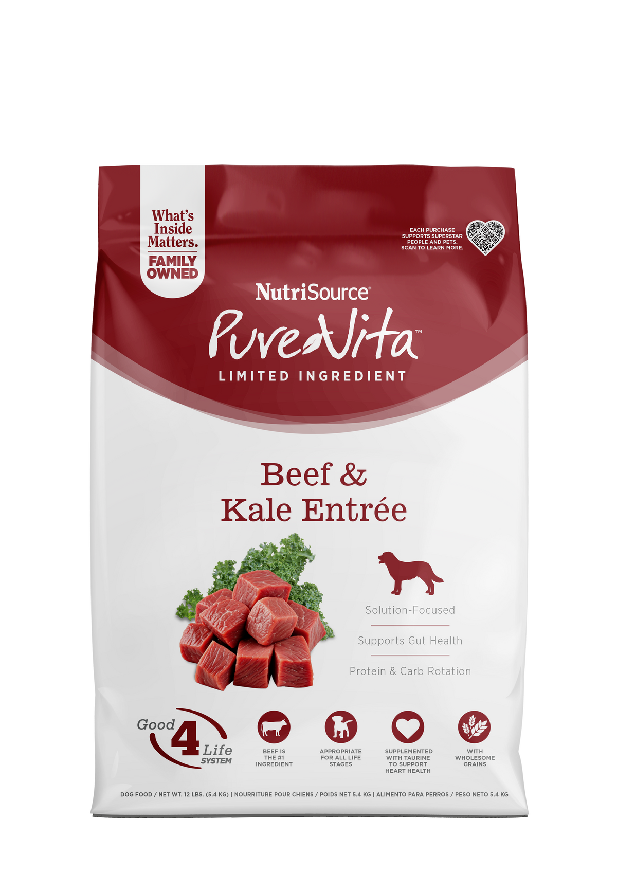 PVITA BEEF/KALE 12#