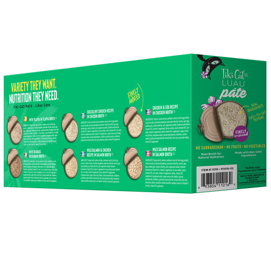 TIKI CAT LUAU PATE VARIETY PK