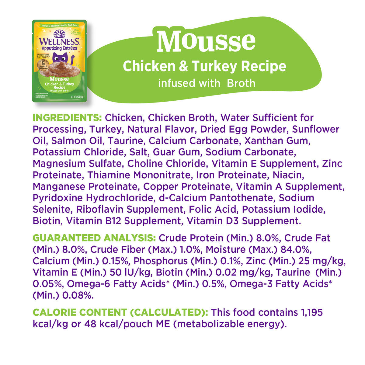 WELLNESS APP ENTREE MOUSSE CH