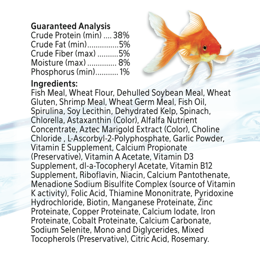AQUEON GOLDFISH FLAKES 2.29oz.