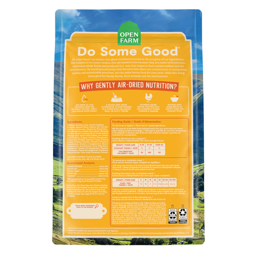 OPEN FARM GF AD HARVEST CH 2#