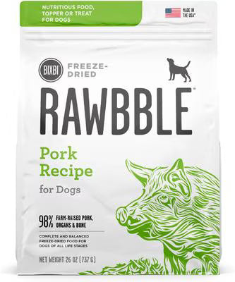 BIXBI FD RAWBBLE PORK 26Z
