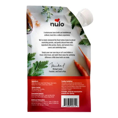NULO TURKEY POUCH BROTH 20Z