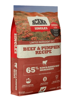 ACANA SINGLES BEEF/PUMP 13 - RJ Paddywacks