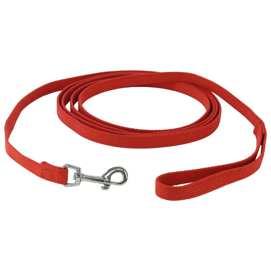 20' COTTON WEB LEAD RED