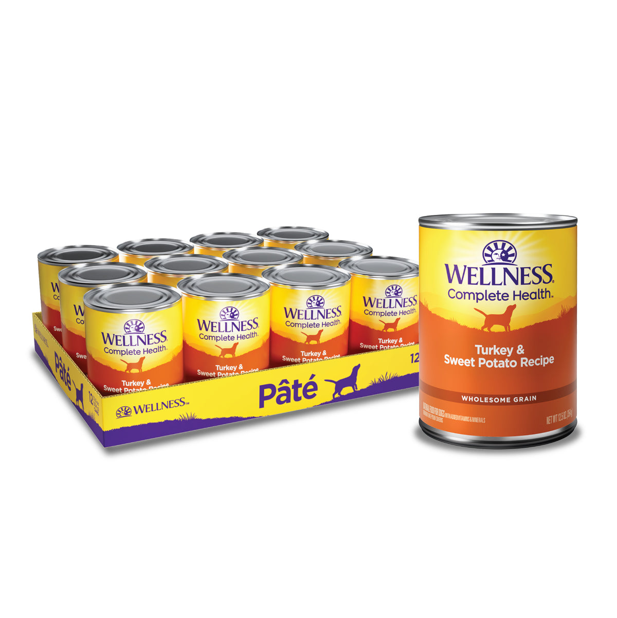 WELLNESS TURK & SWT POT 12.5oz