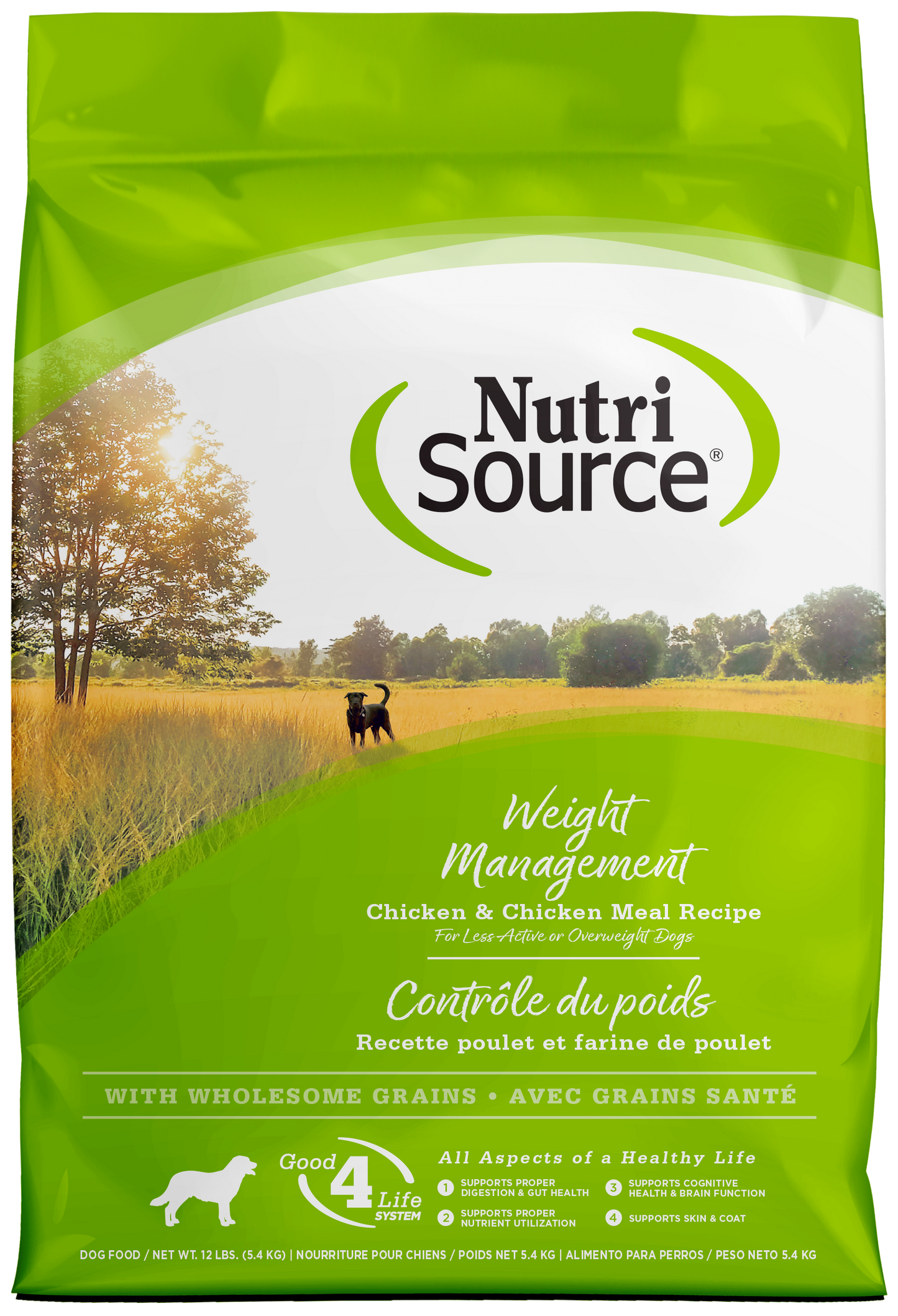 NS WEIGHT MGT CHN/RICE 12#