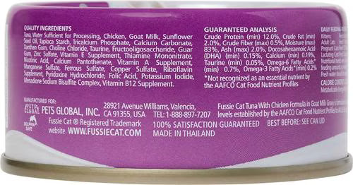 FUSSIE CAT TUNA CH IN GOAT