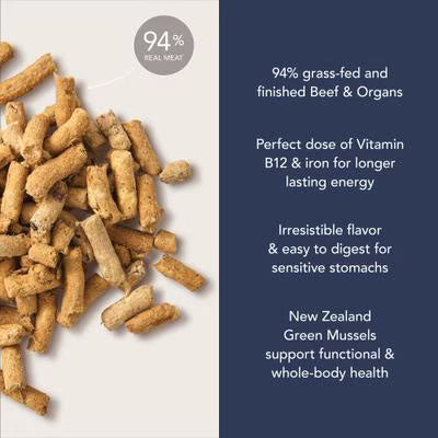 K9 Natural New Zealand Beef Feast Grain-Free Freeze-Dried Dog Food, 1.1-lb bag