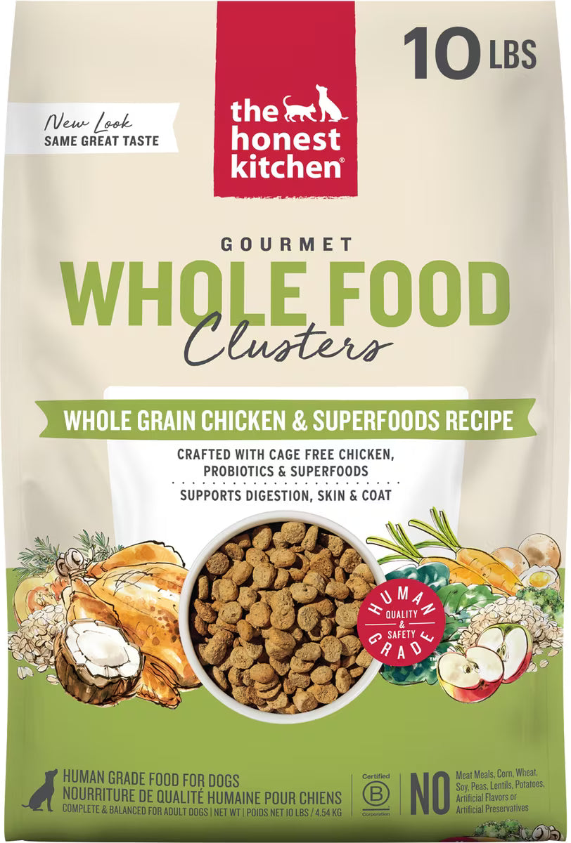 HONEST KITCHEN WH GRN CH 10#