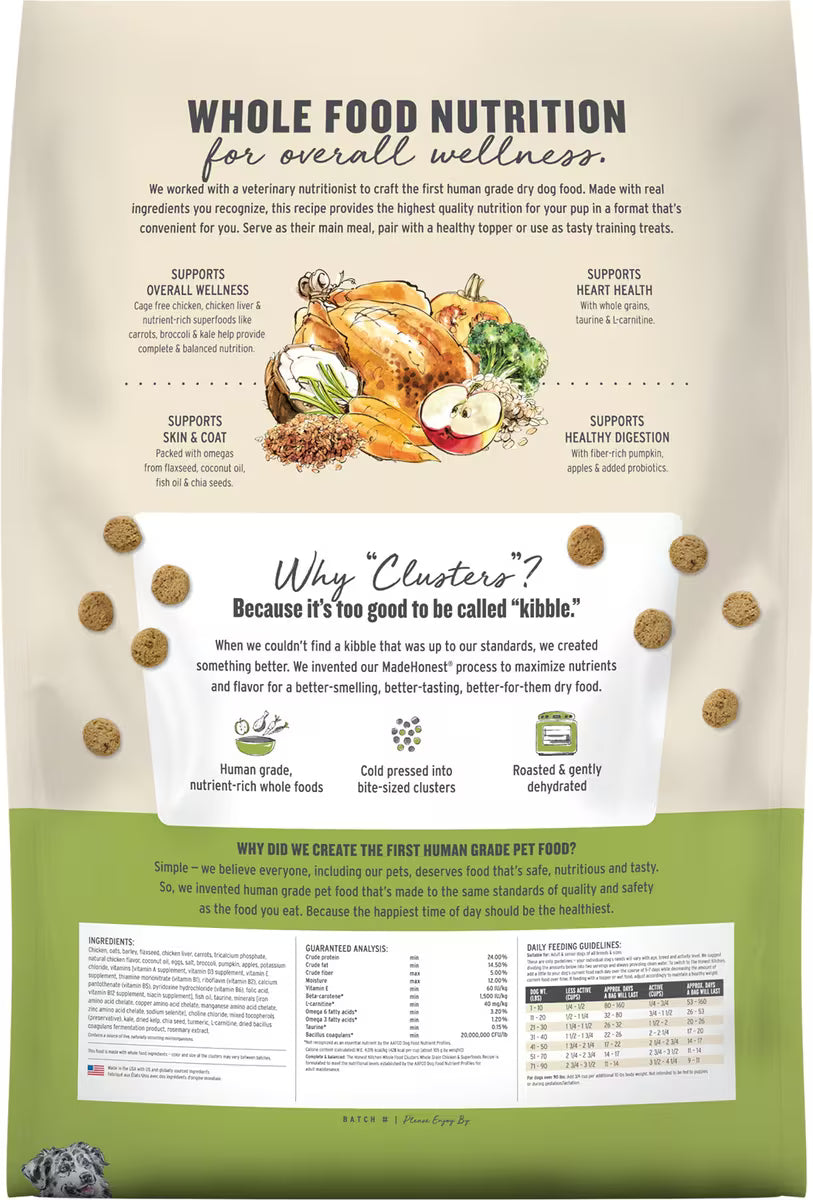 HONEST KITCHEN WH GRN CH 10#