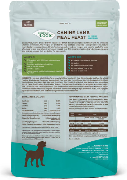 NATURE'S LOGIC LAMB 4.4#