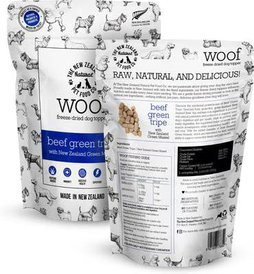 NZ WOOF BEEF GREEN TRIPE 6.3Z