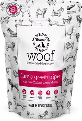 NZ WOOF LAMB GREEN TRIPE 6.3Z