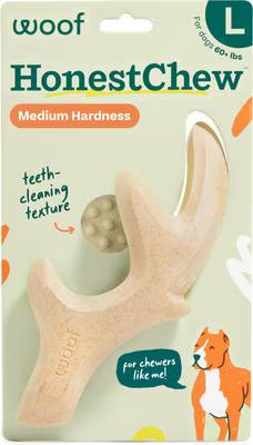WOOF HONESTCHEW ANTLER L