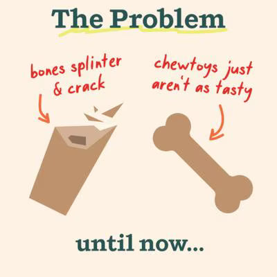 WOOF HONEST CHW BONE M
