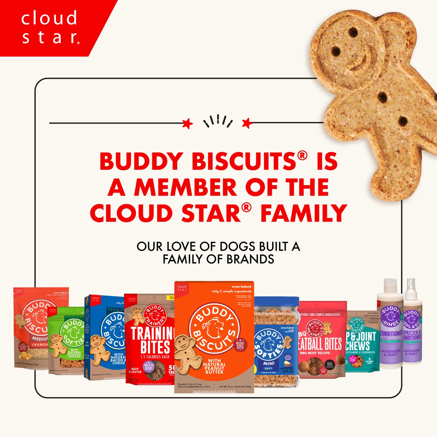 CLOUD STAR BUDDY BISCUITS 3.5#