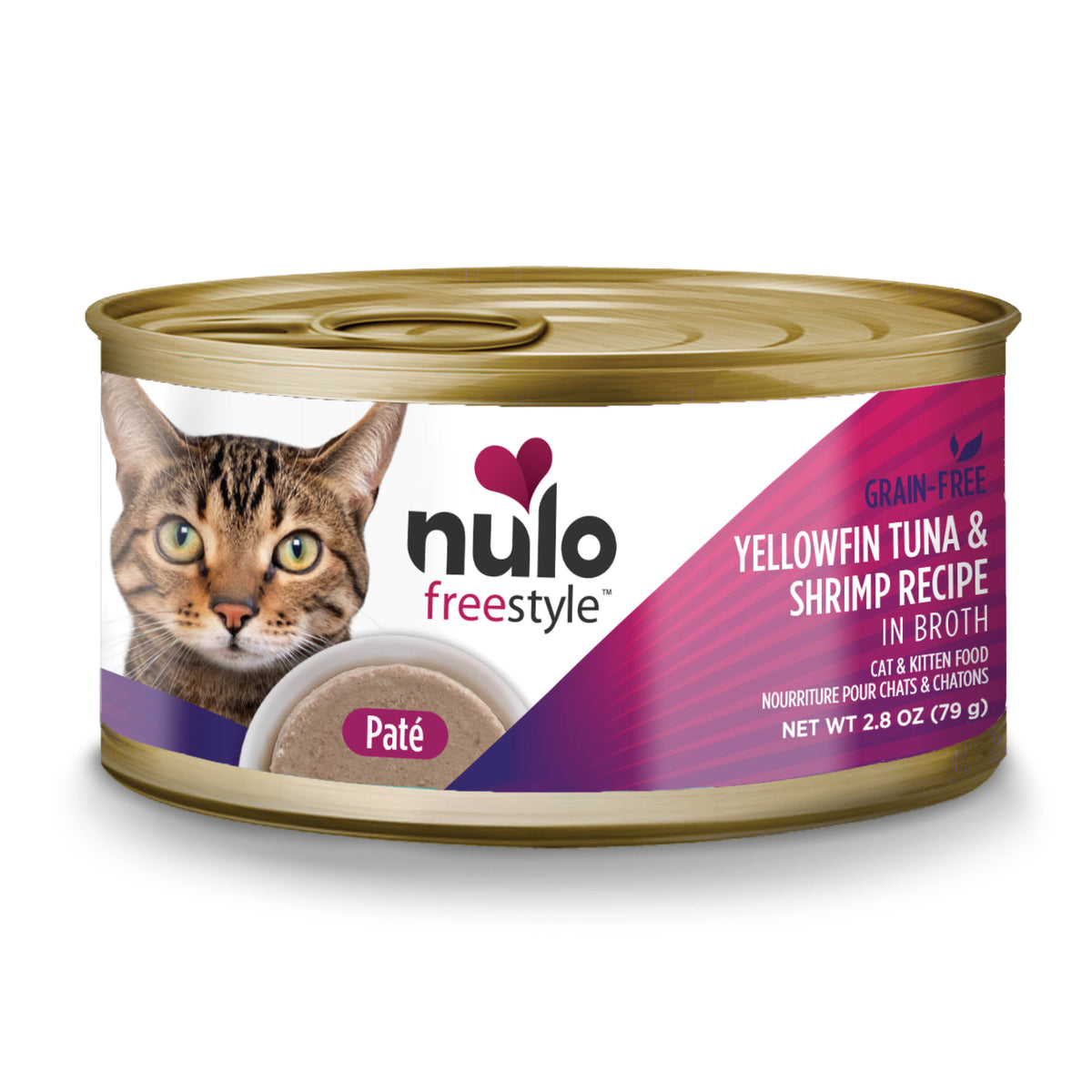 NULO CAT PATE TUNA/SHRIMP 2.8Z